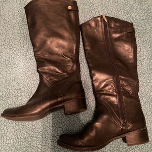 Black Merona Riding Boots